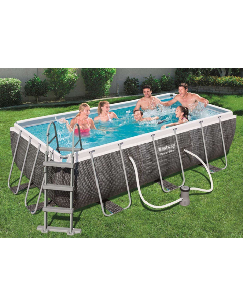 Сглобяем басейн сив ратан 404 х 201 х 100 см - Bestway