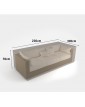 Nortene - Водоустойчиво покривало за градинска мебел Covertop - 230 х 100 х 70см