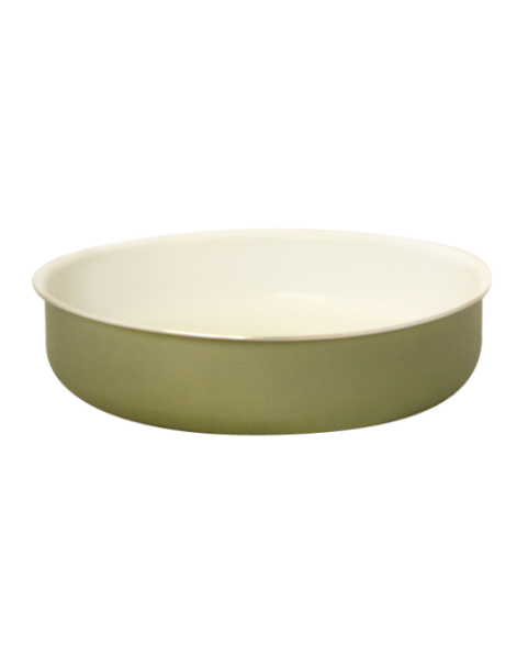 Тава кръг - 28cm. зелена TANGO(HX-10.28GR)