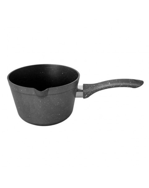 Алуминиева касерола за мляко сива ф12см HR-GRANITE (ESLDGR0112001)