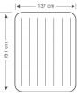 Intex - Надуваем дюшек Classic Downy 137 x 191 x 25см 64758