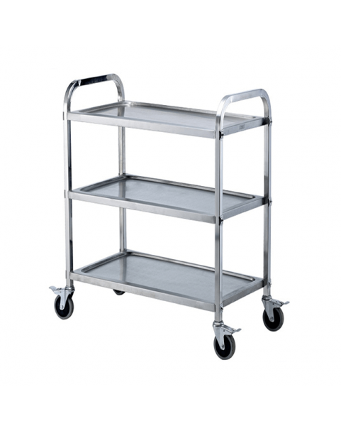 Метална количка на 3 нива малка 75x40x82.5cм 079A(S) GX