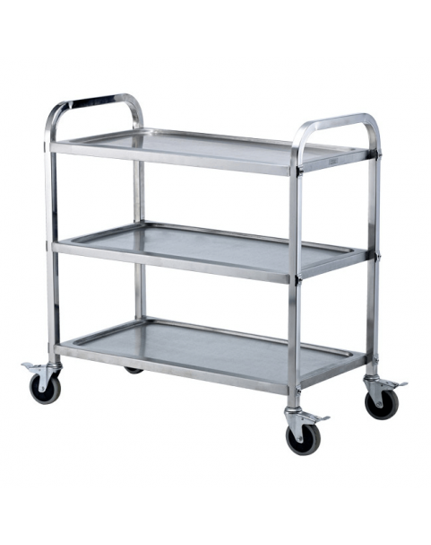 Метална количка 3 нива голяма 85x45x89cм 079B(L) GX