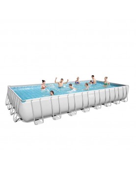 Bestway - Сглобяем басейн Power Steel Rectangular 956 cm x 488 cm x 132 cm