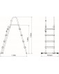 Bestway - Стълба за басейн 122 см | Baseinibg.com
