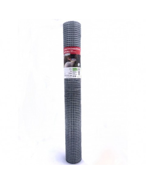 Hobby fence - Електрозаварена мрежа 1 х 5м Поцинкована