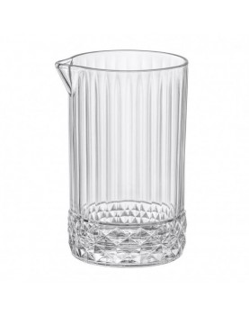 Стъклена смесителна чаша за коктейли / напитки "MIXING GLASS"  ф10,8см h16см 790мл AMERICA