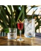 Стъклена смесителна чаша за коктейли / напитки "MIXING GLASS"  ф10,8см h16см 790мл AMERICA