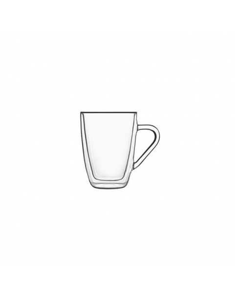 Стъклена двустенна чаша MUG 320мл DRINK&DESIGN-(10356/01) (RM 377) - Luigi Bormioli