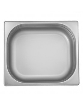 Иноксов гастронорм 1/2 GN h40мм 325x265мм 2л OZ-(3160950) - Ozti