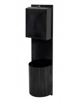 Кутия за хартия и кош за отпадъци 10x26xh105см - Horecano