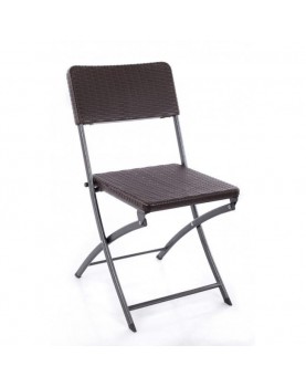Сгъваем стол 57x44,5xh80,5см кафяв - Horecano