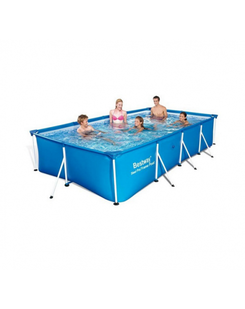 Bestway - Правоъгълен сглобяем басейн - 400 х 211 х 81см