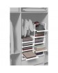 Пластмасов органайзер maxi 34x45xh18,5см бял - Horecano