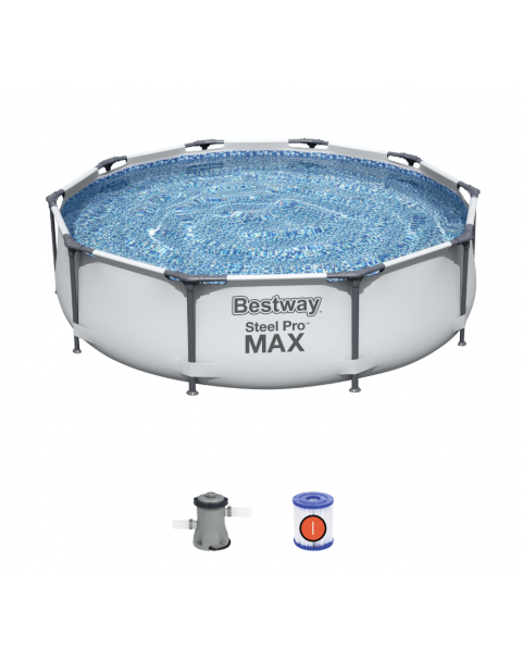 Bestway - Сглобяем басейн 3.05м/76см - фил. помпа и филтър