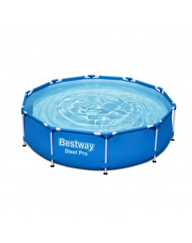Сглобяем басейн с тръбна конструкция и помпа 305 х 76 см - Bestway
