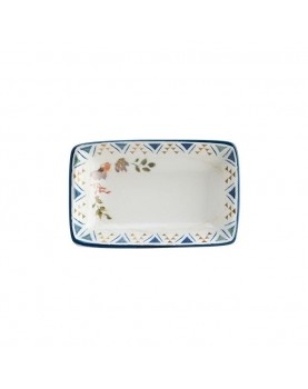 Порцеланова чиния правоъгълна 15x9см SPRING - Bonna