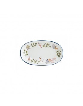 Порцеланова чиния овална 19x11см-SPRING - Bonna