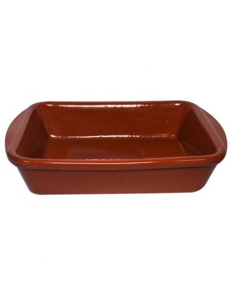 Керамична тава правоъгълна с дръжки 18x14см CT16-CERAMICA - Cok