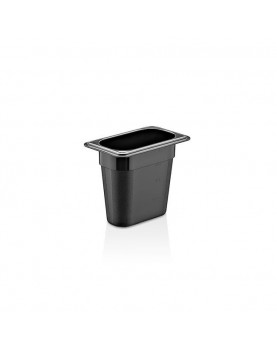 Поликарбонатен гастронорм черен 1/9 h150мм 176х108мм 1.27л - Plast Port