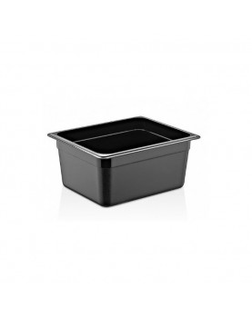 Полипропиленов гастронорм черен 1/2-150 32,5x26,5x15см 8,9л - Plast Port