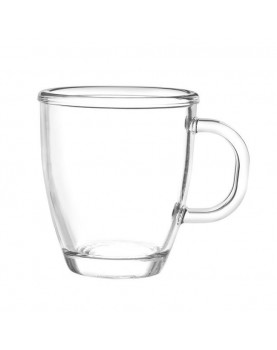 Стъклена чаша за топли напитки 362мл MUG "LONDON" - Cristar