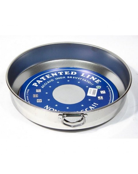 Иноксова тава кръгла с незалепващо покритие 32x6см 18/10 - Steel Pan