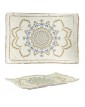 Меламинова чиния правоъгълна 34,1x23,6xh3,3см-TERRA-CASABLANCA - Kulsan
