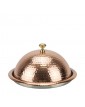 Плато кръгло с капак и медно покритие Ø40cm-CHARM - | Baseinibg.com