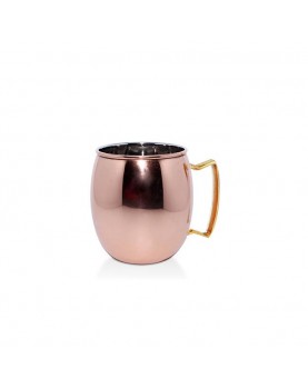 Чаша MUG Moskow с медно покритие 600мл - | Baseinibg.com