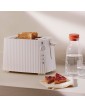 Alessi - Тостер Plissé бяло - MDL08W| Baseinibg.com