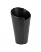 Street Food-Купа за чипс конус Ø8.8xh14.8cm BLACK 015250 | Baseinibg.com