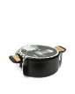 Алуминиева тенджера ф24x11см BLACK AND WOOD - | Baseinibg.com