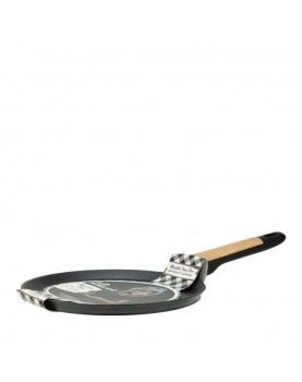 Алуминиев тиган за палачинки ф26 BLACK AND WOOD - | Baseinibg.com