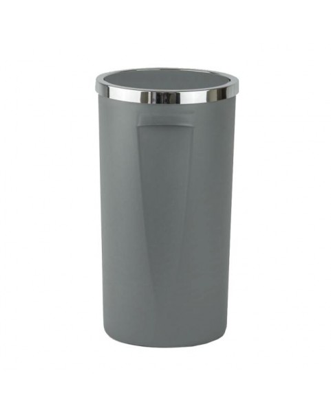 Кош за баня 35л ф30x56см LENOX сив - | Baseinibg.com