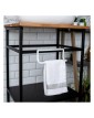 Поставка за кърпа 6x22,5x9см бяла - | Baseinibg.com