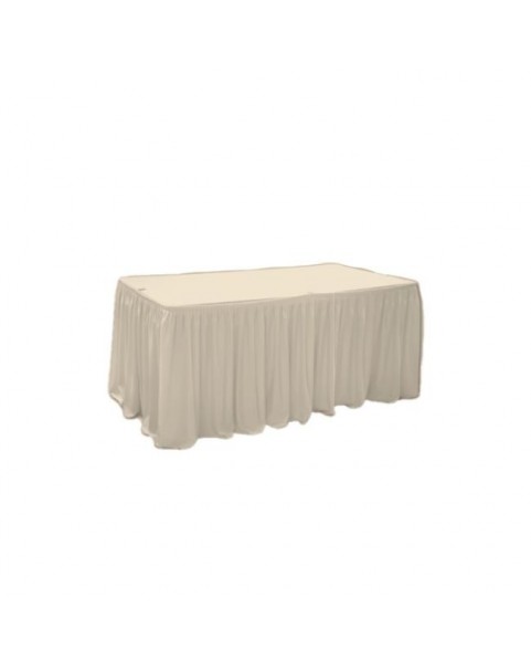 Драперия за маса 152x76xh74см L4,56м IVORY - | Baseinibg.com