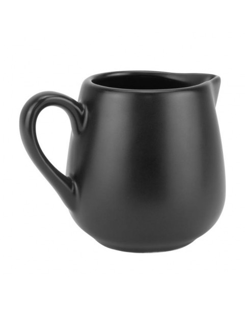 Horecano Vision Black Каничка за мляко с дръжка 200ml| Baseinibg.com