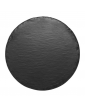 Меламиново плато кръгло BLACK SLATE EFFECT 35xh1см  - | Baseinibg.com