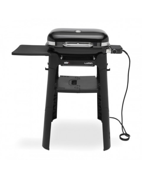 Електрическо барбекю със стойка WEBER® Lumin Compact | Baseinibg.com