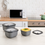 Пластмасова кутия за съхранение 37x21xh26см Microline - | Baseinibg.com
