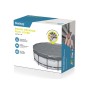 Покривало за басейн Bestway Premium 427 см, сиво 58950 | Baseinibg.com