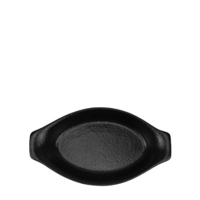 Керамична шола овална 16,5x8,5см ATLAS BLACK - | Baseinibg.com