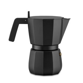 Кафеварка Moka 6 чаши черен Alessi | BaseiniBG