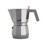Кафеварка Moka 6 чаши алуминий Alessi | BaseiniBG