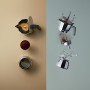 Кафеварка Moka 6 чаши алуминий Alessi | BaseiniBG