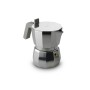 Кафеварка Moka 3 чаши алуминий Alessi | BaseiniBG