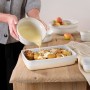 Съд за печене Grande 28,5см 20см 6см Asa бял Asa Selection | BaseiniBG