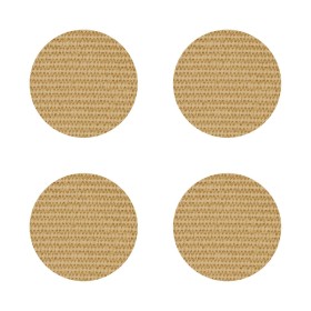 Подложки за чаши Sisal Optic 4бр жълт Asa Selection | BaseiniBG