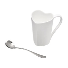 Чаша с лъжица Сърце Alessi | BaseiniBG